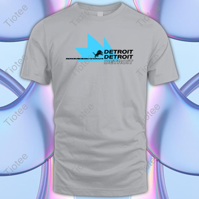 Team Ninja Merch Detroit Lions Ninja Tee Shirt