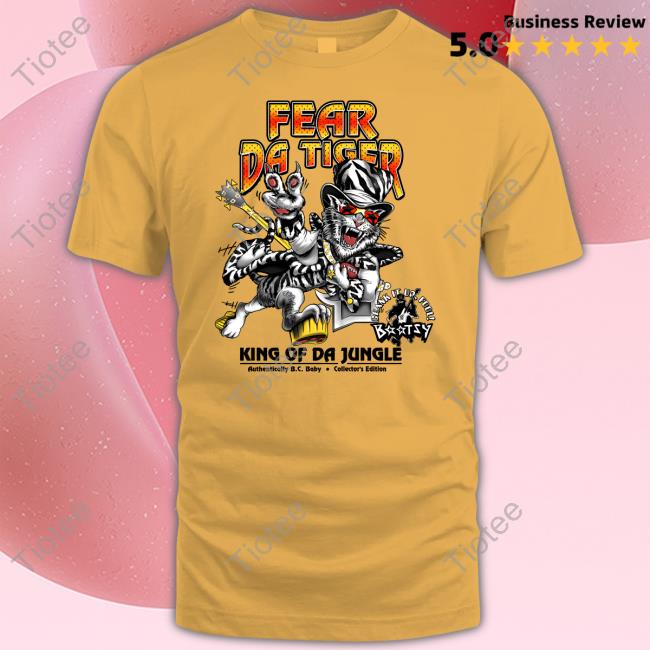 Bootsy Collins Fear Da Tiger King Of Da Jungle T Shirts
