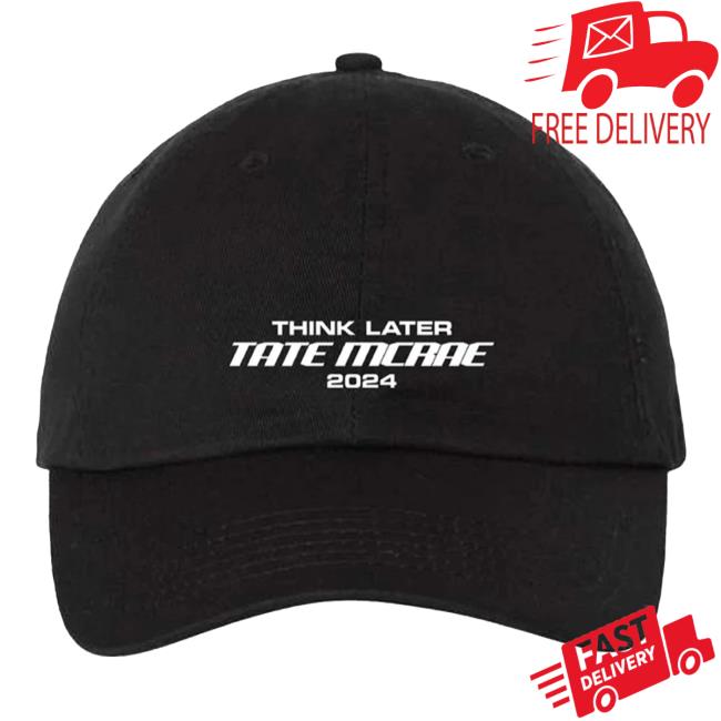 Tate Mcrae Merch Store | THINK LATER 2024 Pullover Cap