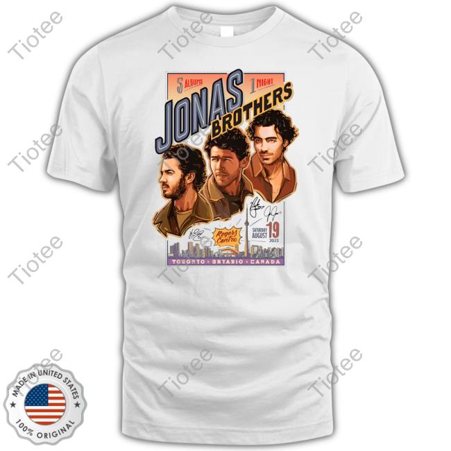 Jonas Brothers Merch Toronto 2023 Sweater