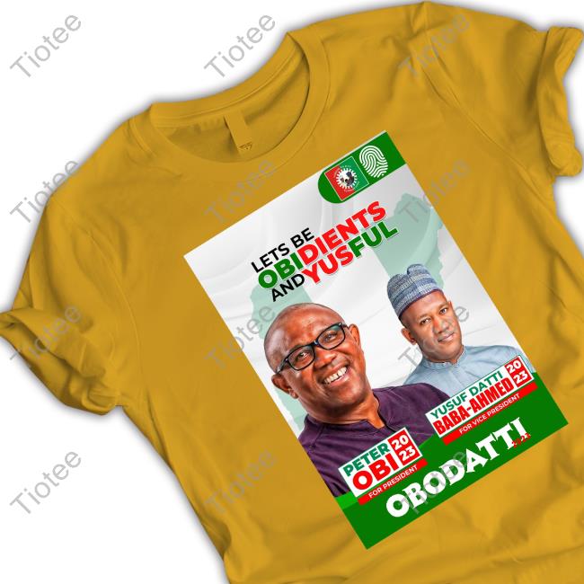 Peter And Paul Wearing Lets Be Obidients And Yusful Obidatti 2023 Long Sleeve T Shirt