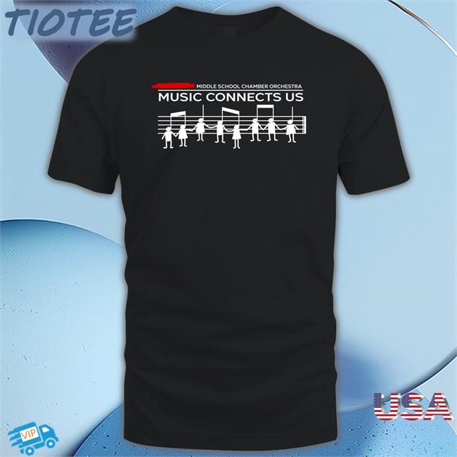 Music Connects Us Shirt ThreatNotation Threatening Music Notation