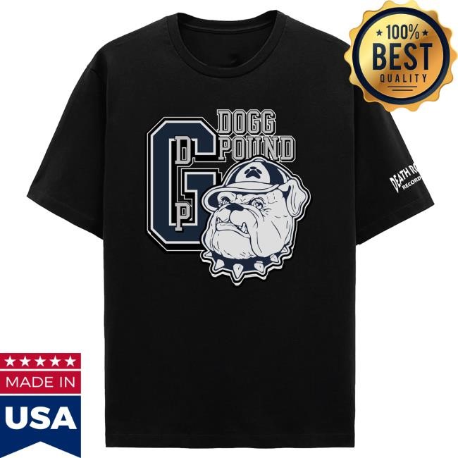 Official Snoop Dog Death Row Records Merch Shop Tha Doggpound "G" New T-Shirt