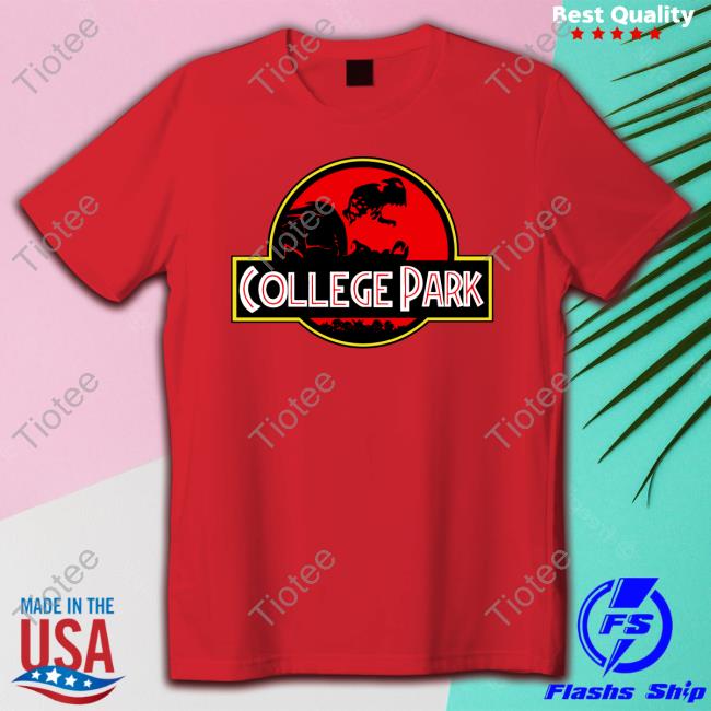 Official College Park Red Hoodie Shirt