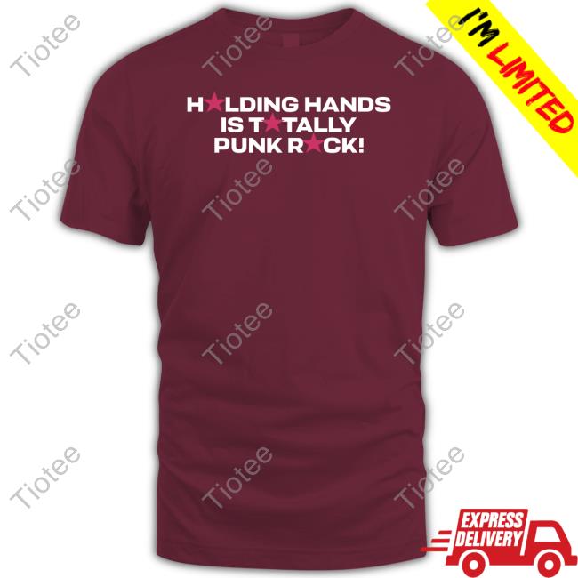 Holding Hands Is Totally Punk Rock Sweatshirt