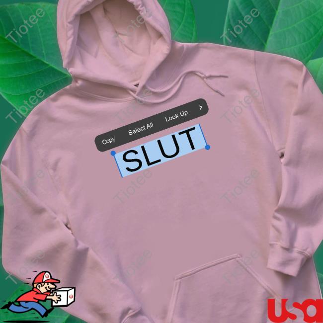 Thegoodshirts Shop Copy Paste Slut T Shirt