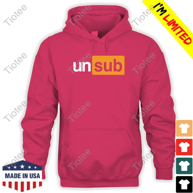 Unsubscribe Podcast Merch Unsub Logo T Shirts