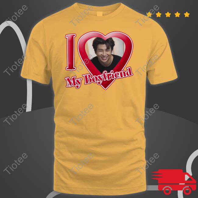 I Love My Boyfriend Namjoon Long Sleeve Tee Shirt BTS