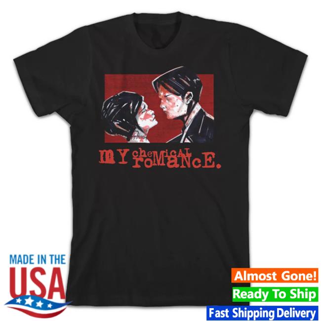 Official Mcr Merch Store Shop Warner Records My Chemical Faces Top Shirt WarnerRecords