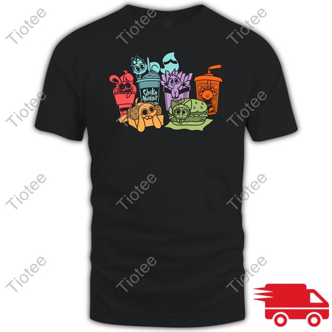 Buzzfeed Merch Chikn Nuggit Fast Food Friends Tees Chikn Nuggit