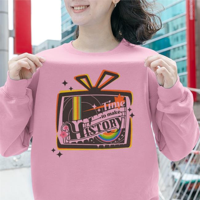 Time To Make History T Shirt Yellow