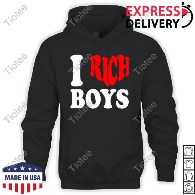 I Love Rich Boy Long Sleeve Tee