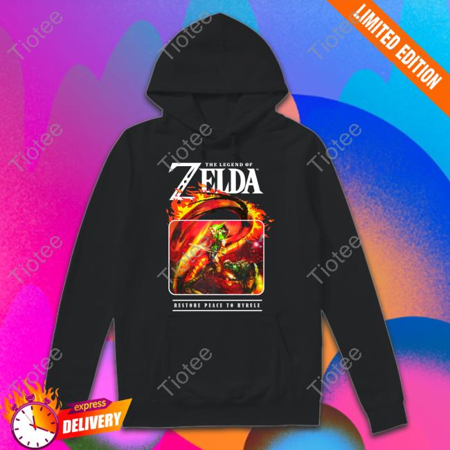 The Legend Of Zelda Restore Peace To Hyrule T Shirt Yungkurly