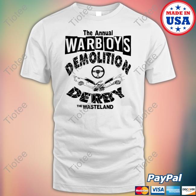Goodshirts Store The Annual Warboys Demolition Derby The Wasteland Hooded Sweatshirt