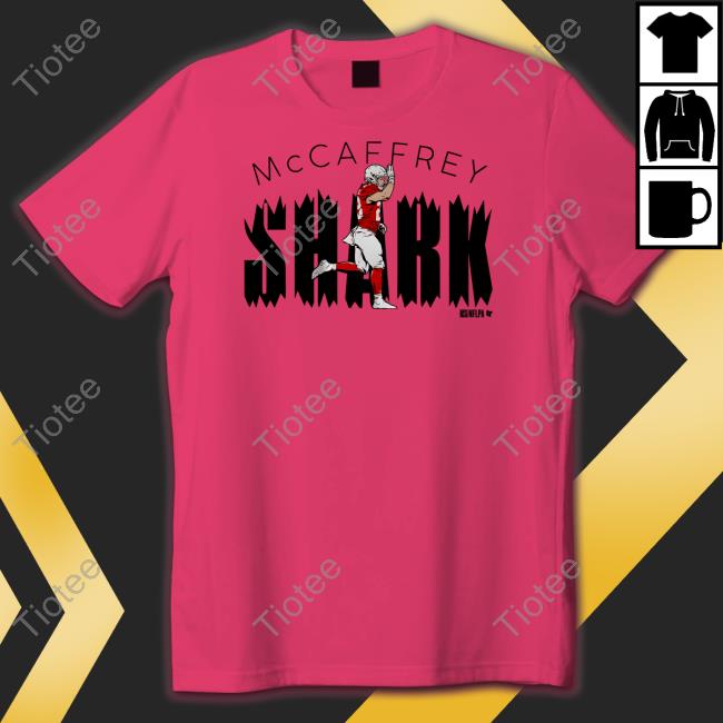 Breakingt Merch Christian Mccaffrey San Francisco Shark Long Sleeve Tee