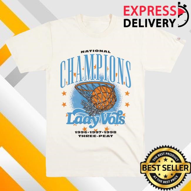 Homefield Apparel SEC Lady Vols National Champions Three-Peat Tee