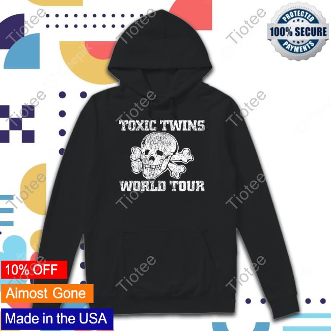 Aerosmith Merch Toxic Twins World Tour T Shirts