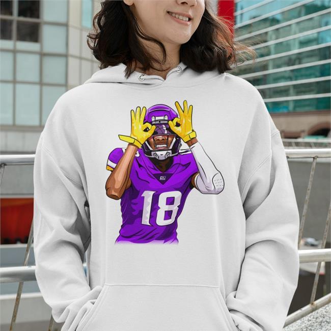 Justin Jefferson Hoodie Black