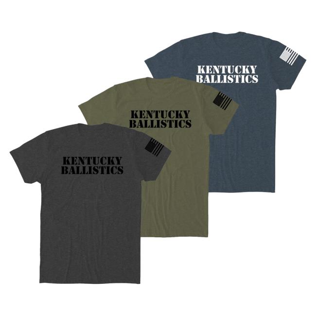 Official Kentucky Ballistics Merch KB T Shirt Kentucky Ballistics Clothing Shop