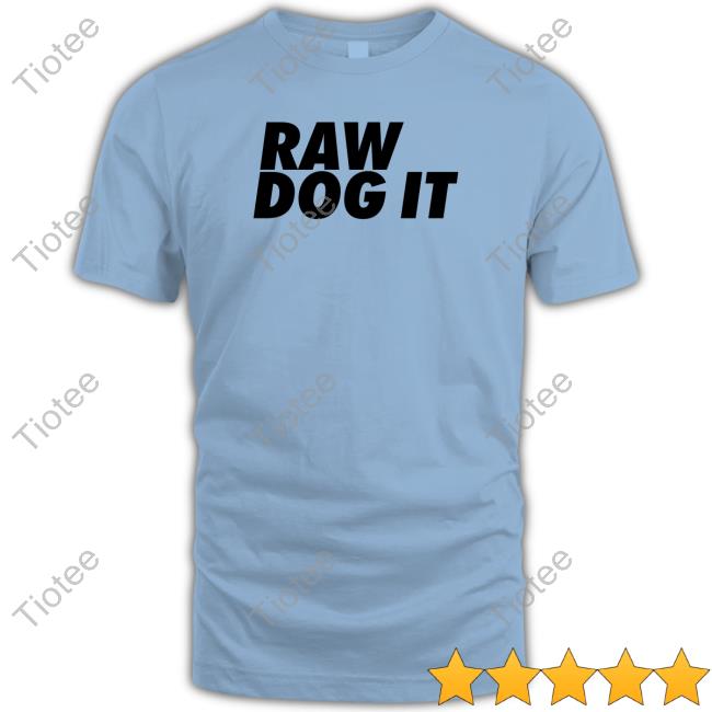 Jidion Wearing Raw Dog It Hoodie