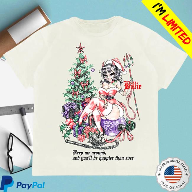 Official Interscope Records Billie Eilish Merch Store Keep Me Around T-Shirts Billie Eilish Apparel Clothing Shop