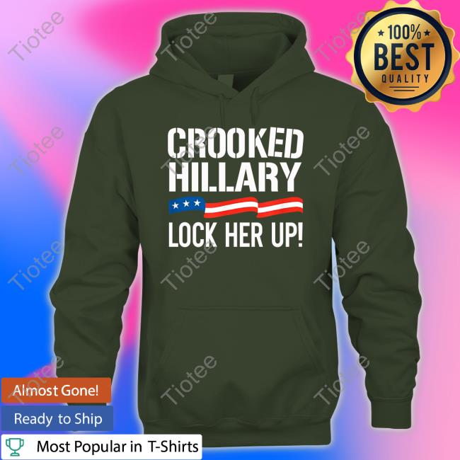 Maxwellfrostfl Crooked Hillary Lock Her Up T Shirt