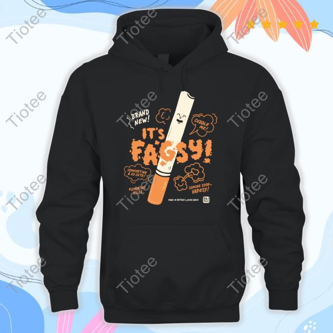 Elisand John Merch Brand Now It's Fagsy Crewneck Sweatshirt Elisand John Merch Brand Now It's Fagsy Long Sleeve T-Shirt