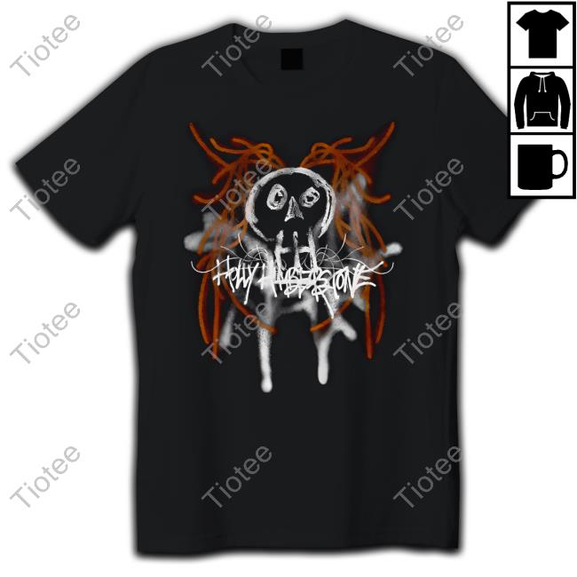 Holly Humberstone Merch Skull Hooded Sweatshirt