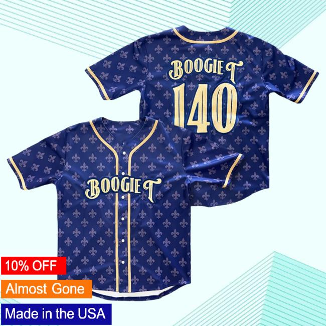 Official Boogie T Merch Boogie T - Fleur - Baseball Jersey Shirt New