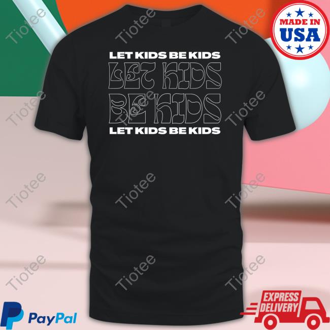 Gays Against Groomers Merch Let Kids Be Kids Long Sleeve T Shirt