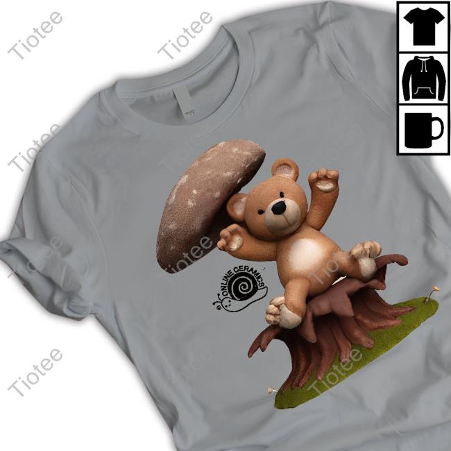 Haechan Wearing Bear Sitting On Mushroom Ss T Shirt