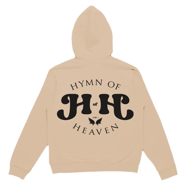 Official Phil Wickham Merch Store Shop Hymn Of Heaven (Tan) Popover Hoodie PhilWickham