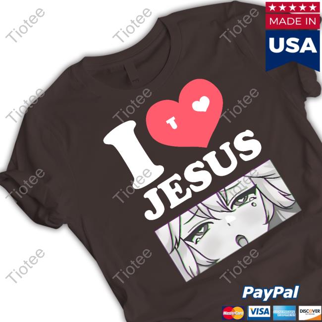 Official I Love Jesus Zip Up Hooded