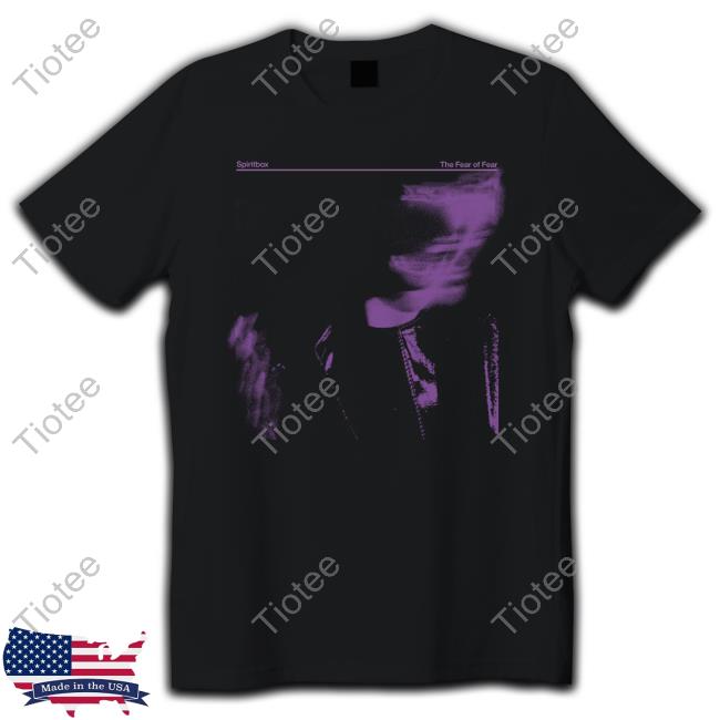 Official Spiritbox Merch The Fear Of Fear Cover Album Tee Shirt