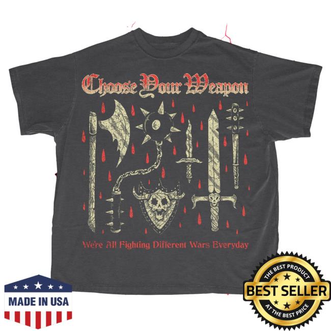 Wizard Of Barge Choose Your Weapon Vintage Shirt 2023