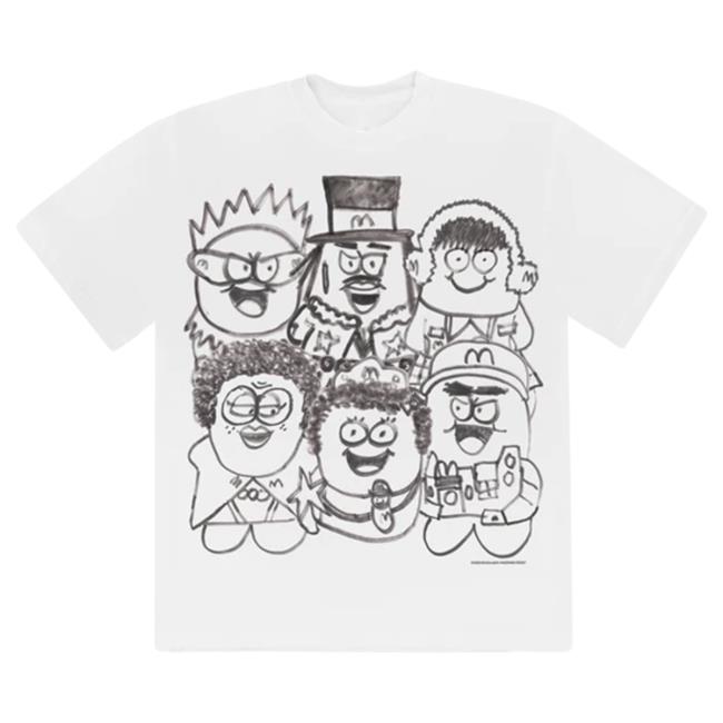 Official Official Kerwin Frost X Mcdonald’S Merch Mcnugget Buddies Sketch Hoodie