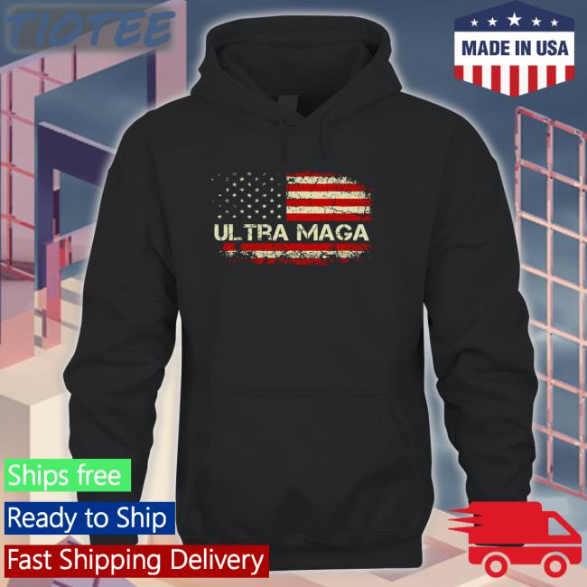 Donald J. Trump Ultra Maga Shirt Ultra Maga Proud Anti Biden Us Flag Pro Trump 2024