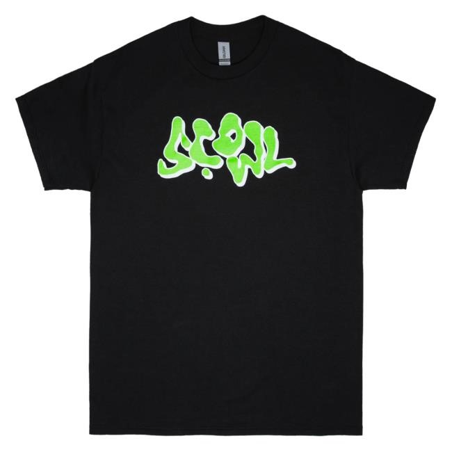 Official Scowl Merch Store Flower New T-Shirt Scowl