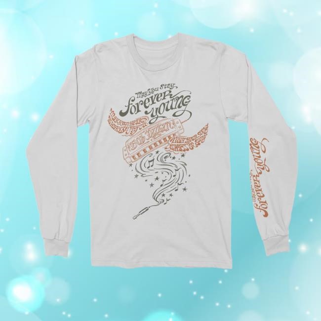Bob Dylan Merch Always Be Joyful LS Shirt - Bob Dylan Official Store