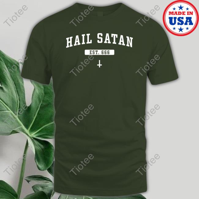 Hail Satan Hooded Sweatshirt