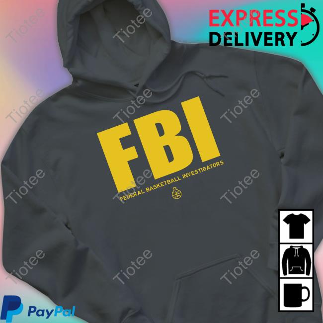 Fbi Federal Basketball Investigators Tank Top #1 Ranked Snitch Ref Official Fbi Federal Basketball Investigators Shirt