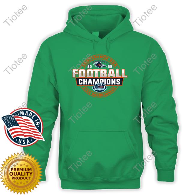 Birdsup Utsa Roadrunners 2022 C-Usa Football Conference Champions Shirt