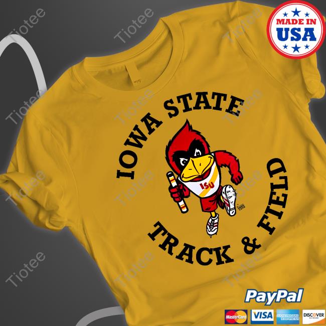 The Cyclones Iowa State Track And Field Tee CycloneTrackXC