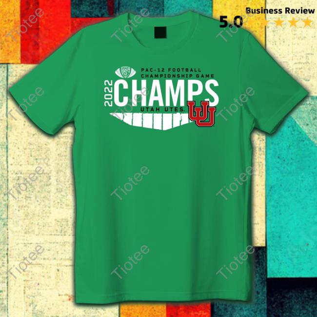 Pac-12 Football Championship Game 2022 Champs Utah Utes Tee