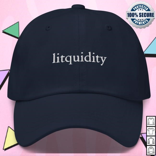 Litquidity Litquidity Dad Hat - Black | Navy | Spruce Litquidity Official Merch Store