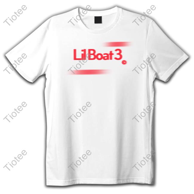 Official Lil Yachty Lil Boat 3 White Tee Shirt