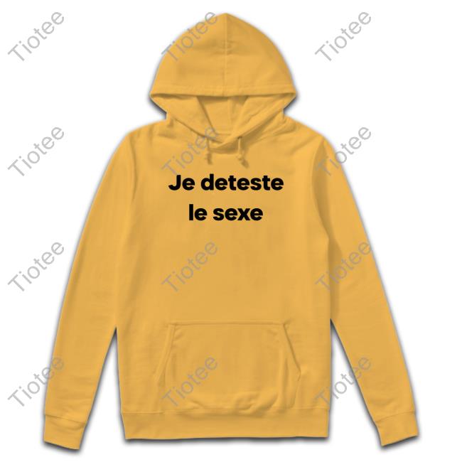 Official Love 64 D1xn9uf Je Deteste Le Sexe Shirt