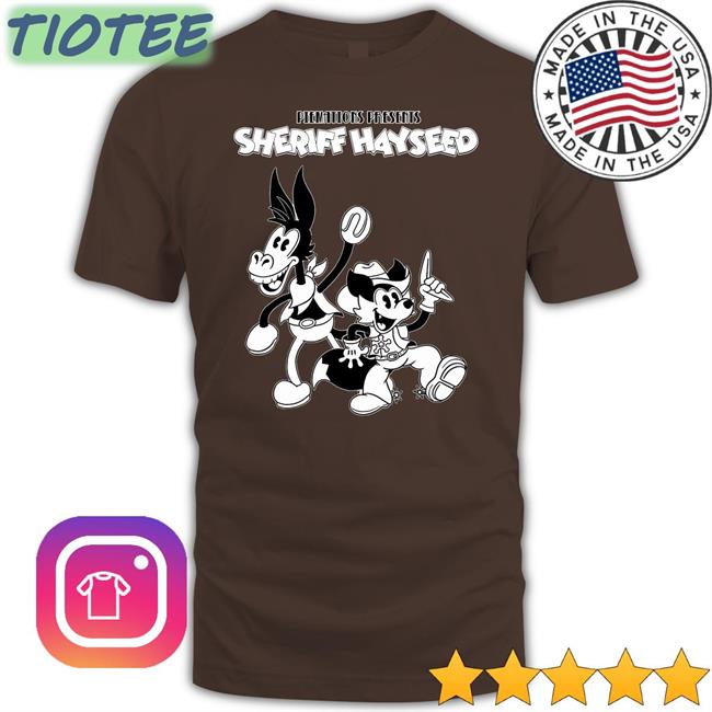 Fanfiber Merch Piemations Presents Sheriff Hayseed Hoodie Fanfiber