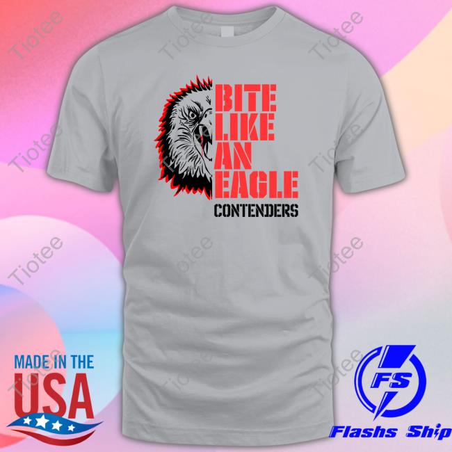 Bite Like An Eagle Crewneck Sweatshirt Contenders Store Cobra Kai Bite Like An Eagle Contenders Shirt