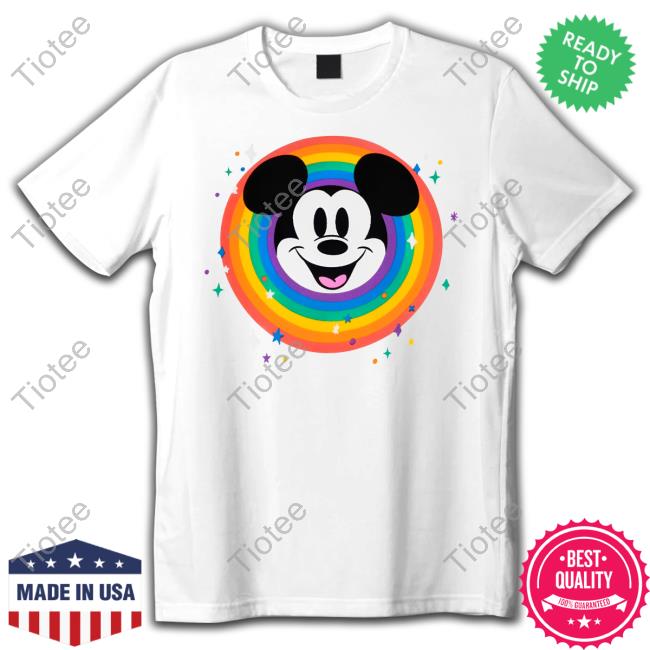 Mickey Mouse Pullover T-Shirt Disney Pride Collection